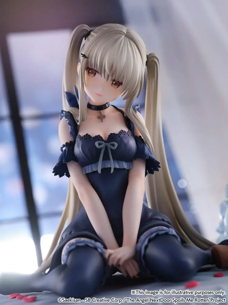 The Angel Next Door Spoils Me Rotten SHIBUYA SCRAMBLE FIGURE PVC Kip 1/6 Mahiru Shiina -Little Devil Ver.- 15 cm fotografija izdelka