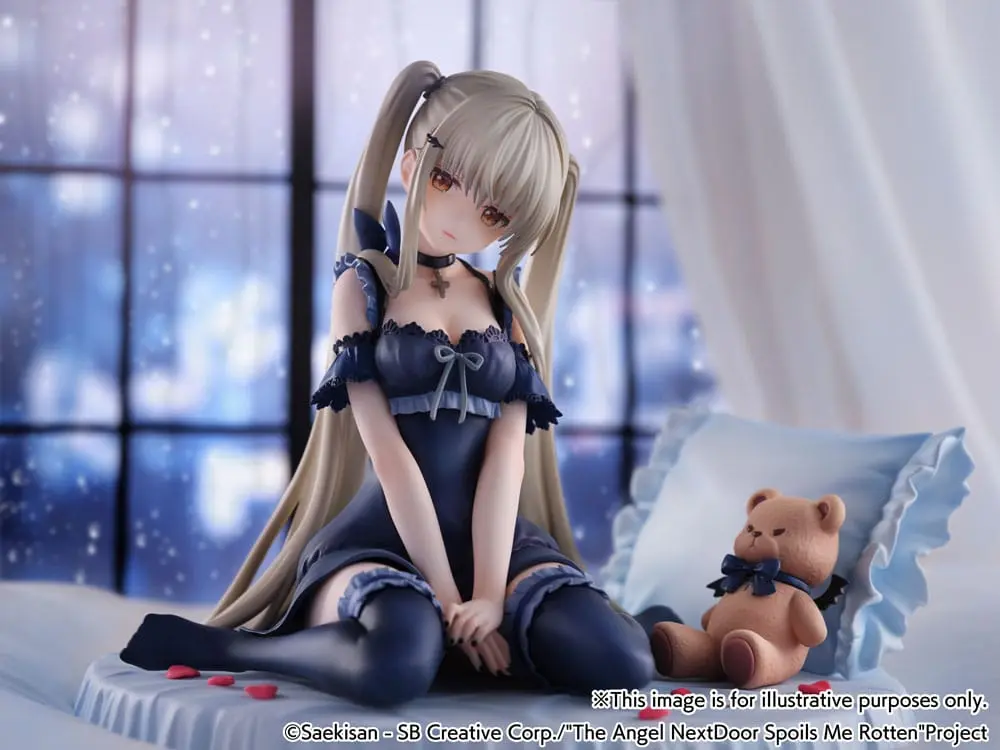The Angel Next Door Spoils Me Rotten SHIBUYA SCRAMBLE FIGURE PVC Kip 1/6 Mahiru Shiina -Little Devil Ver.- 15 cm fotografija izdelka