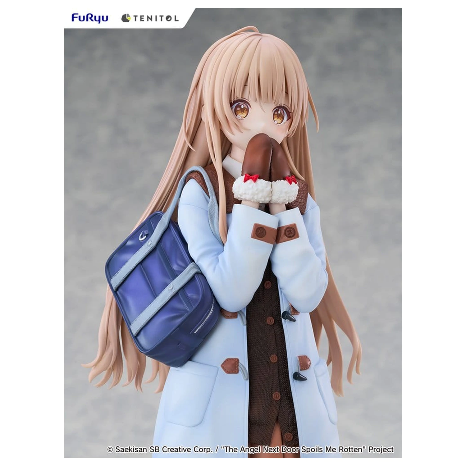The Angel Next Door Spoils Me Rotten Tenitol Tall PVC figura Mahiru Shiina Winter clothes Ver. 30 cm fotografija izdelka