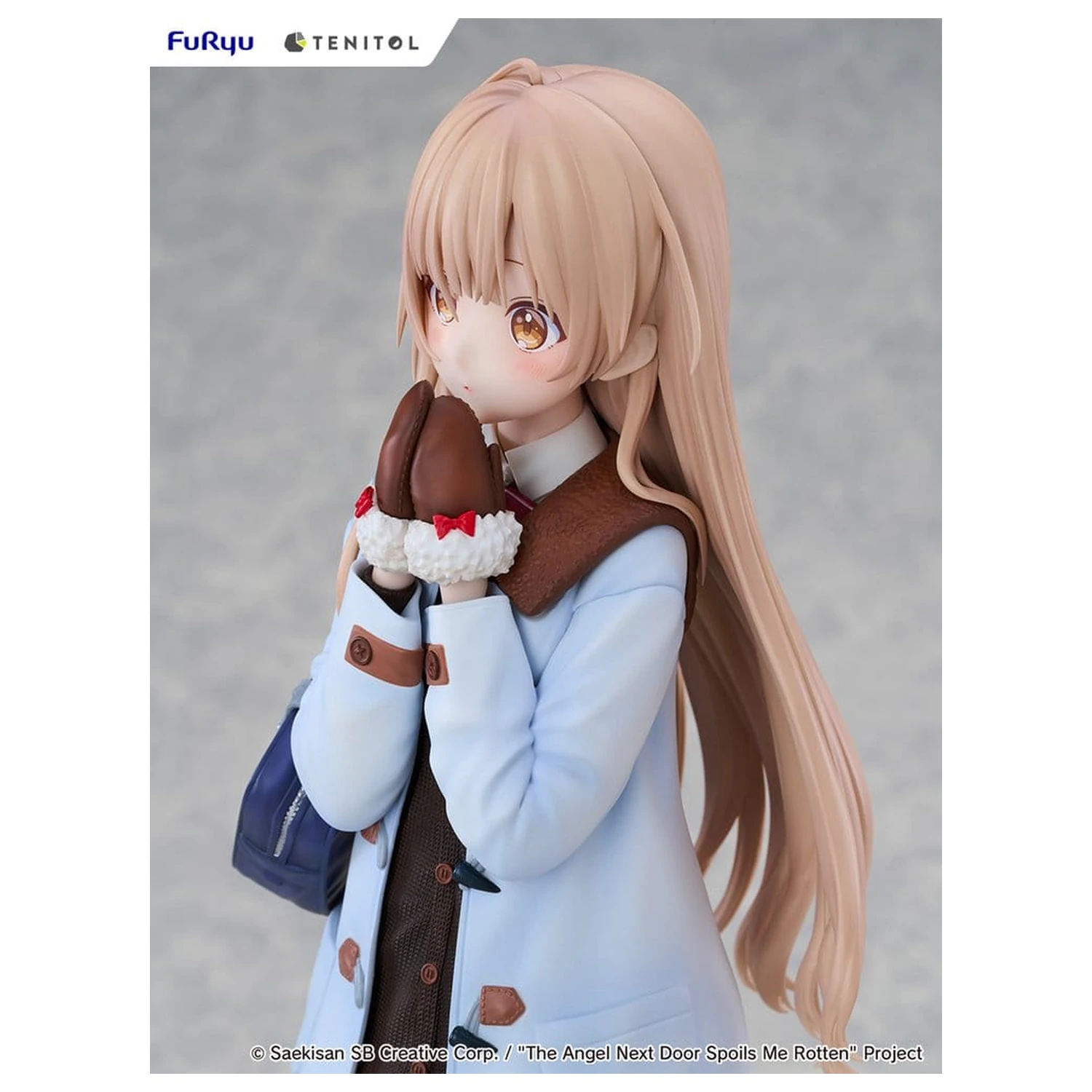 The Angel Next Door Spoils Me Rotten Tenitol Tall PVC figura Mahiru Shiina Winter clothes Ver. 30 cm fotografija izdelka