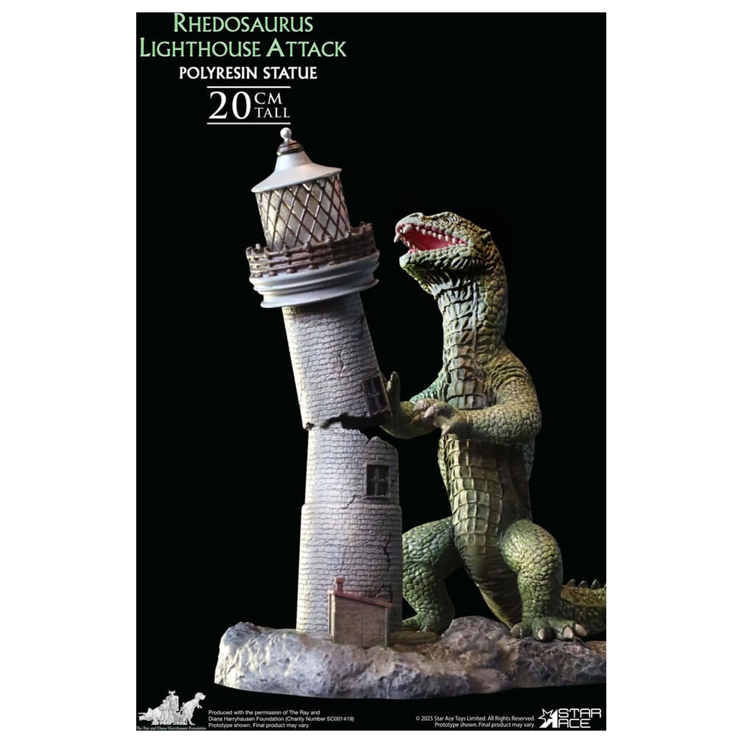 The Beast from 20,000 Fathoms Smola Kip 1/8 Ray Harryhausens Rhedosaurus 20 cm fotografija izdelka