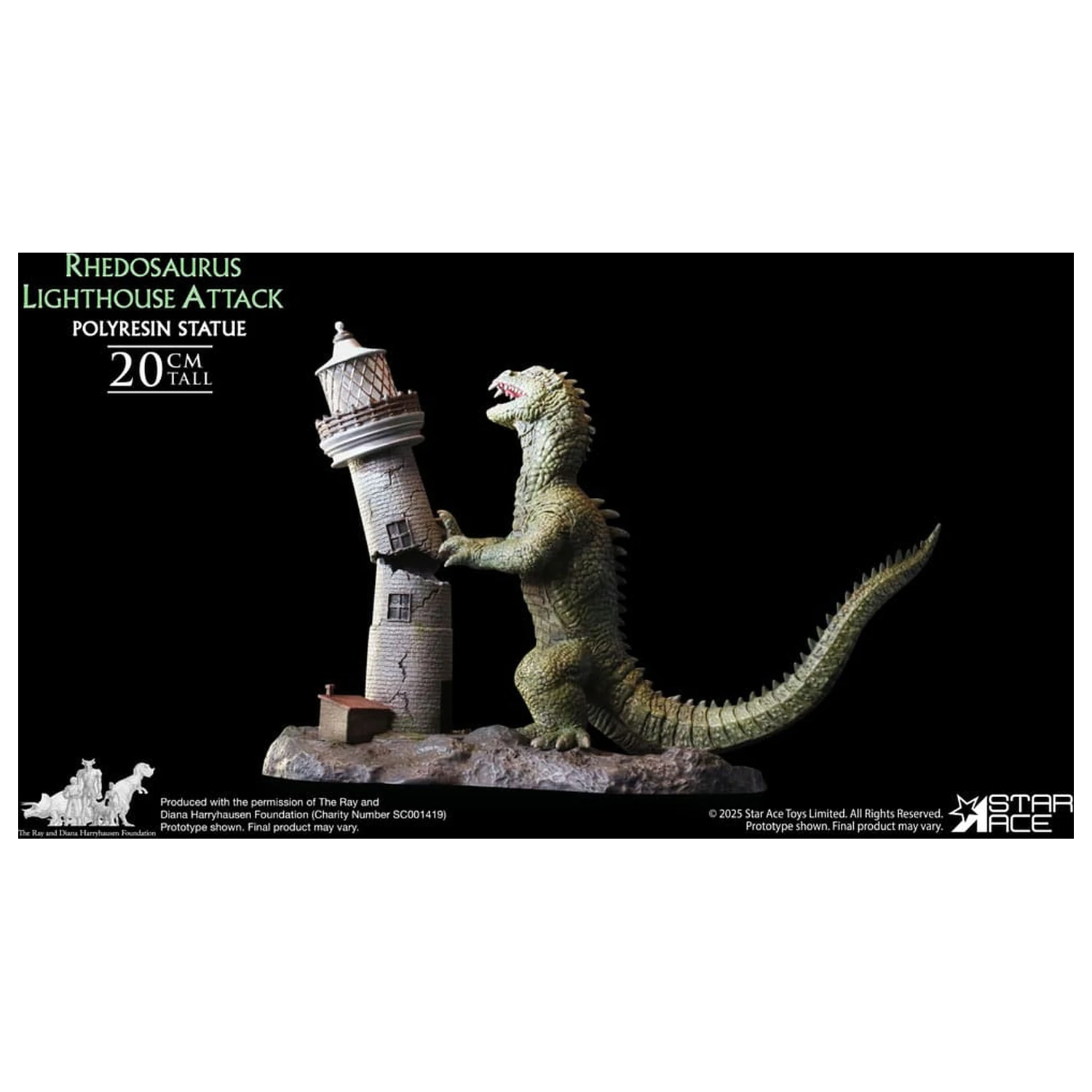 The Beast from 20,000 Fathoms Smola Kip 1/8 Ray Harryhausens Rhedosaurus 20 cm fotografija izdelka