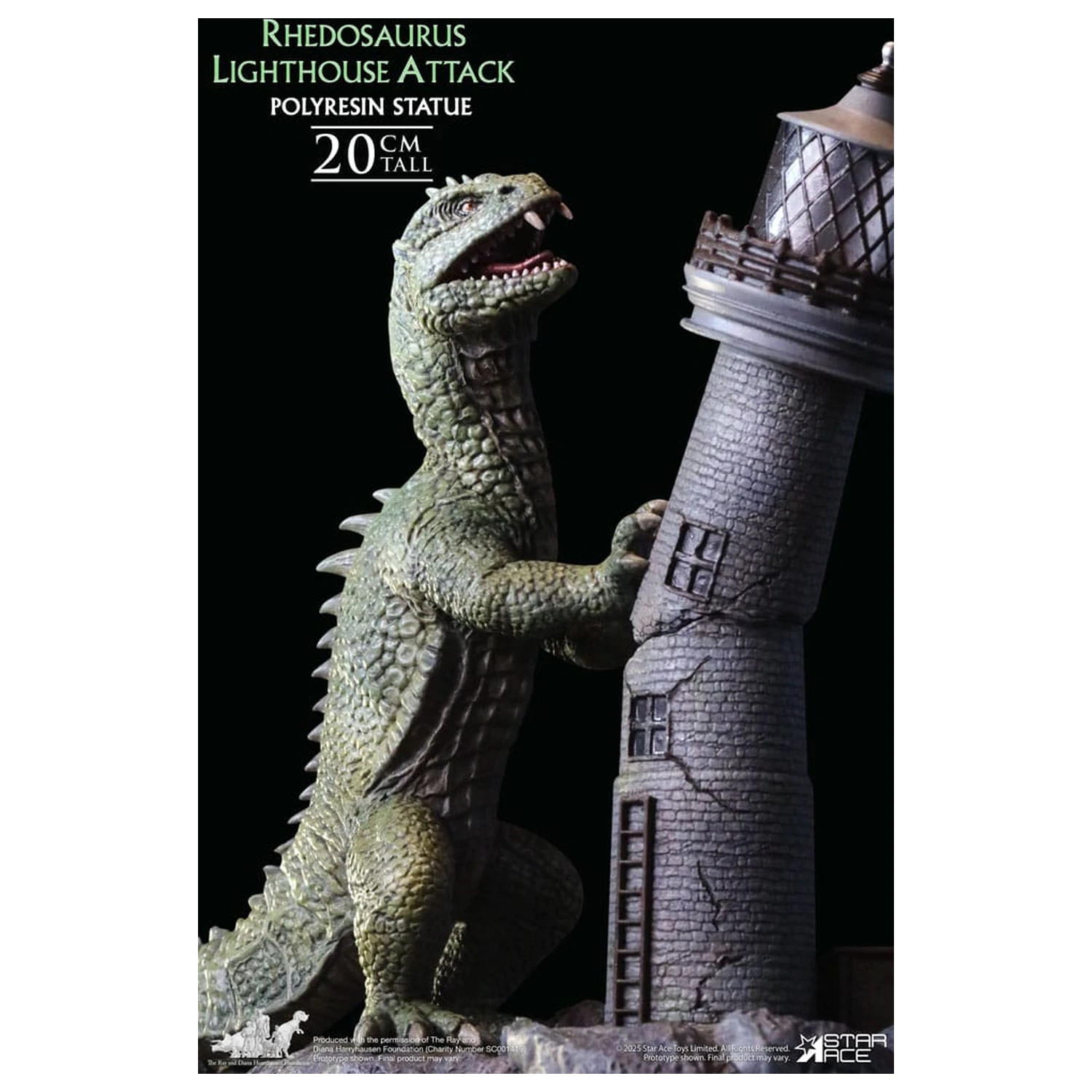 The Beast from 20,000 Fathoms Smola Kip 1/8 Ray Harryhausens Rhedosaurus 20 cm fotografija izdelka