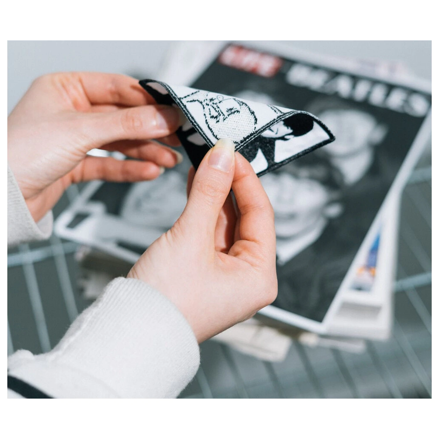 The Beatles komplet 3 našitkov fotografija izdelka