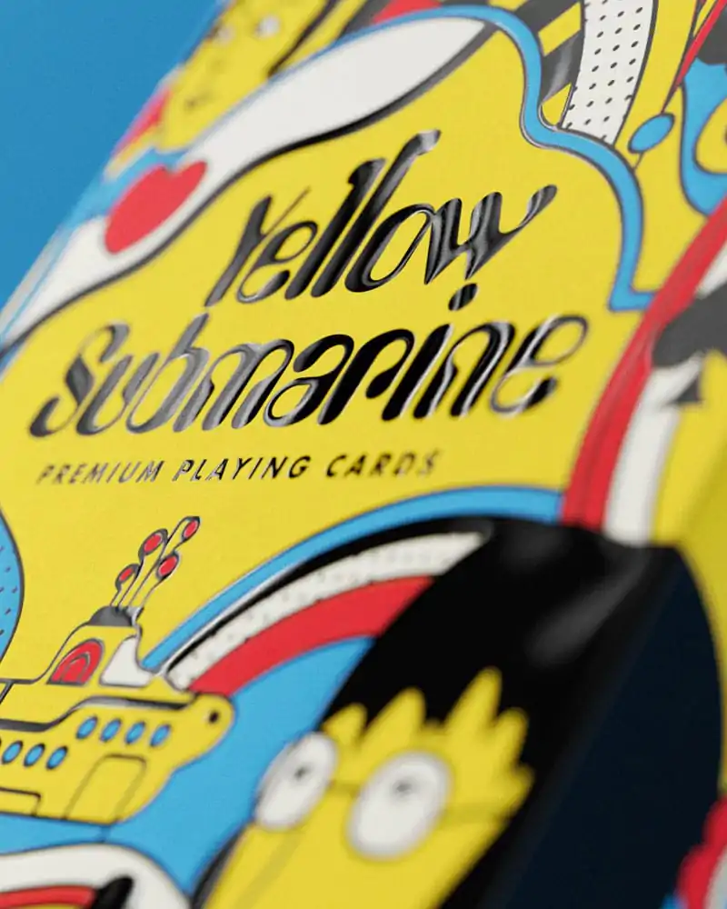 Karte za igranje The Beatles Yellow Submarine fotografija izdelka