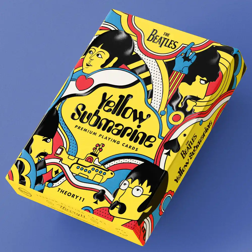 Karte za igranje The Beatles Yellow Submarine fotografija izdelka