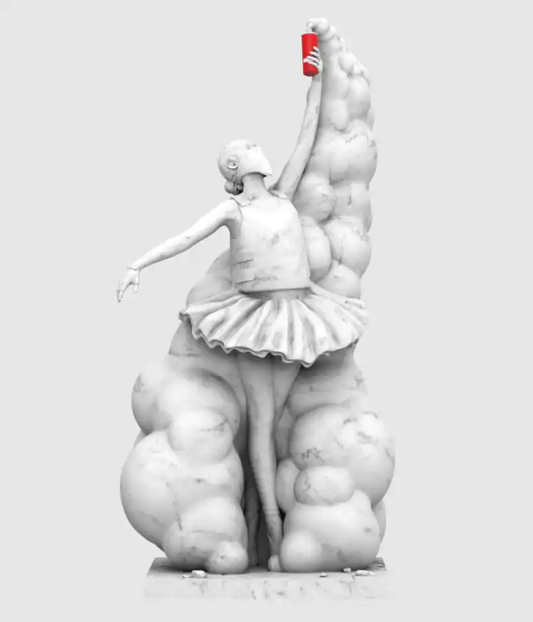 Kip The Beauty of Rebellion by Abell Octovan fotografija izdelka