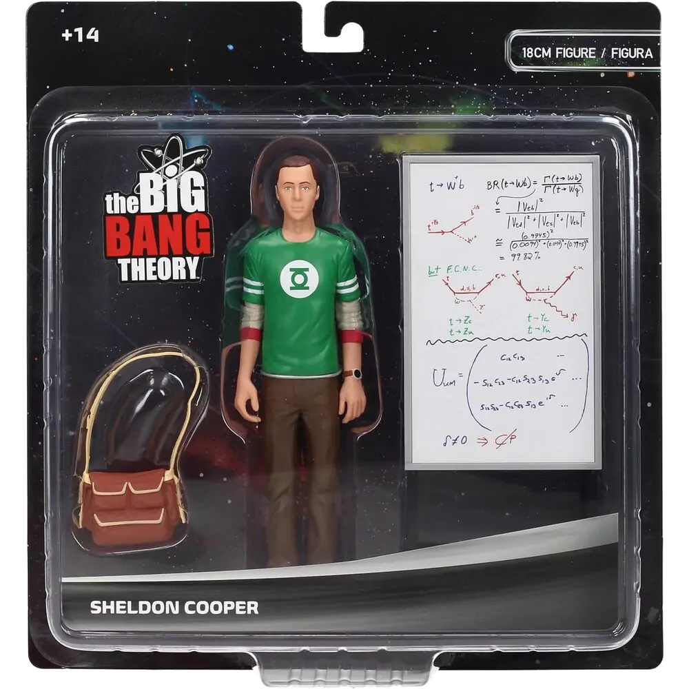 The Big Bang Theory Figure Sheldon Cooper 18 cm Figura fotografija izdelka