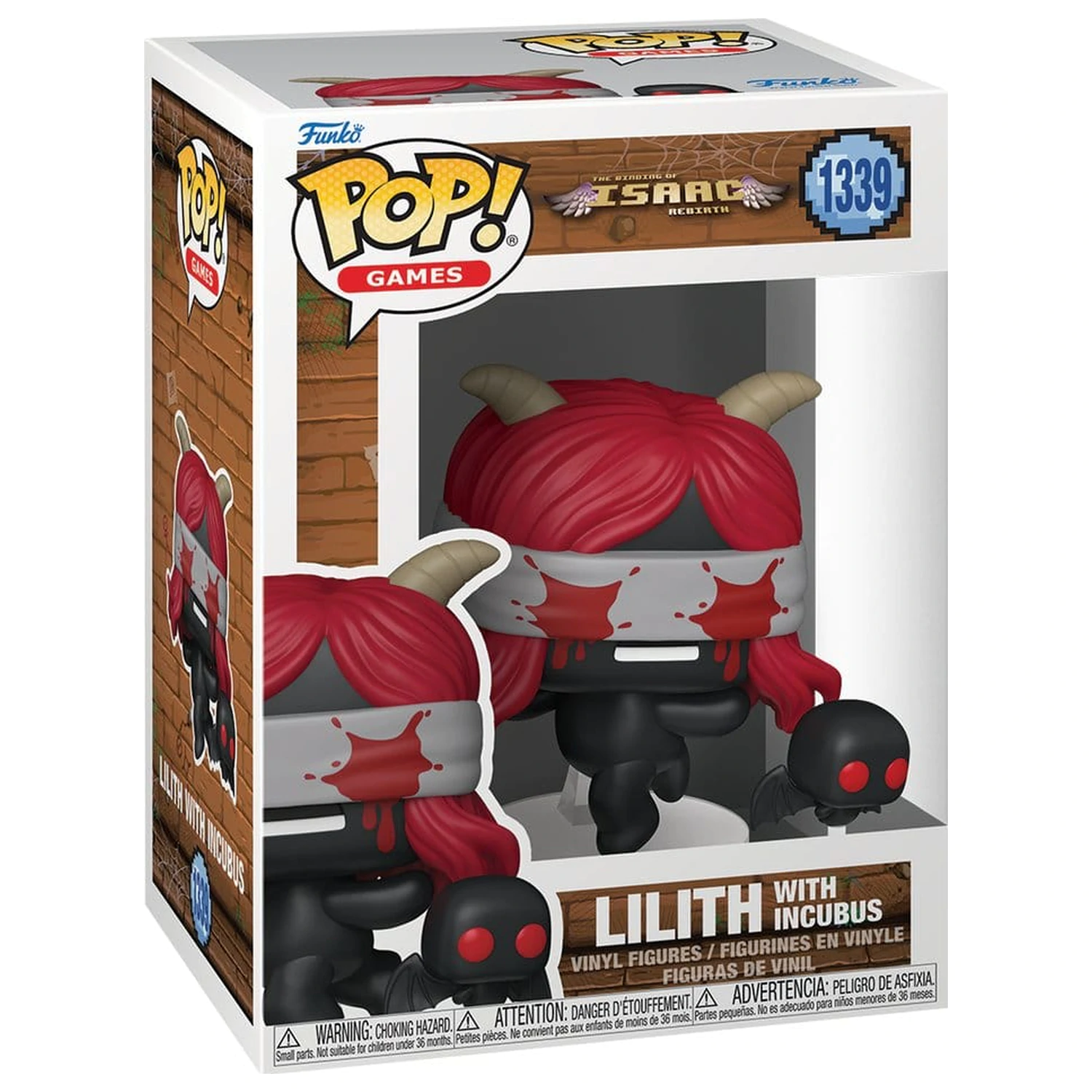The Binding of Isaac Funko POP! & Buddy vinilna figura Lilith with Bat 9 cm fotografija izdelka