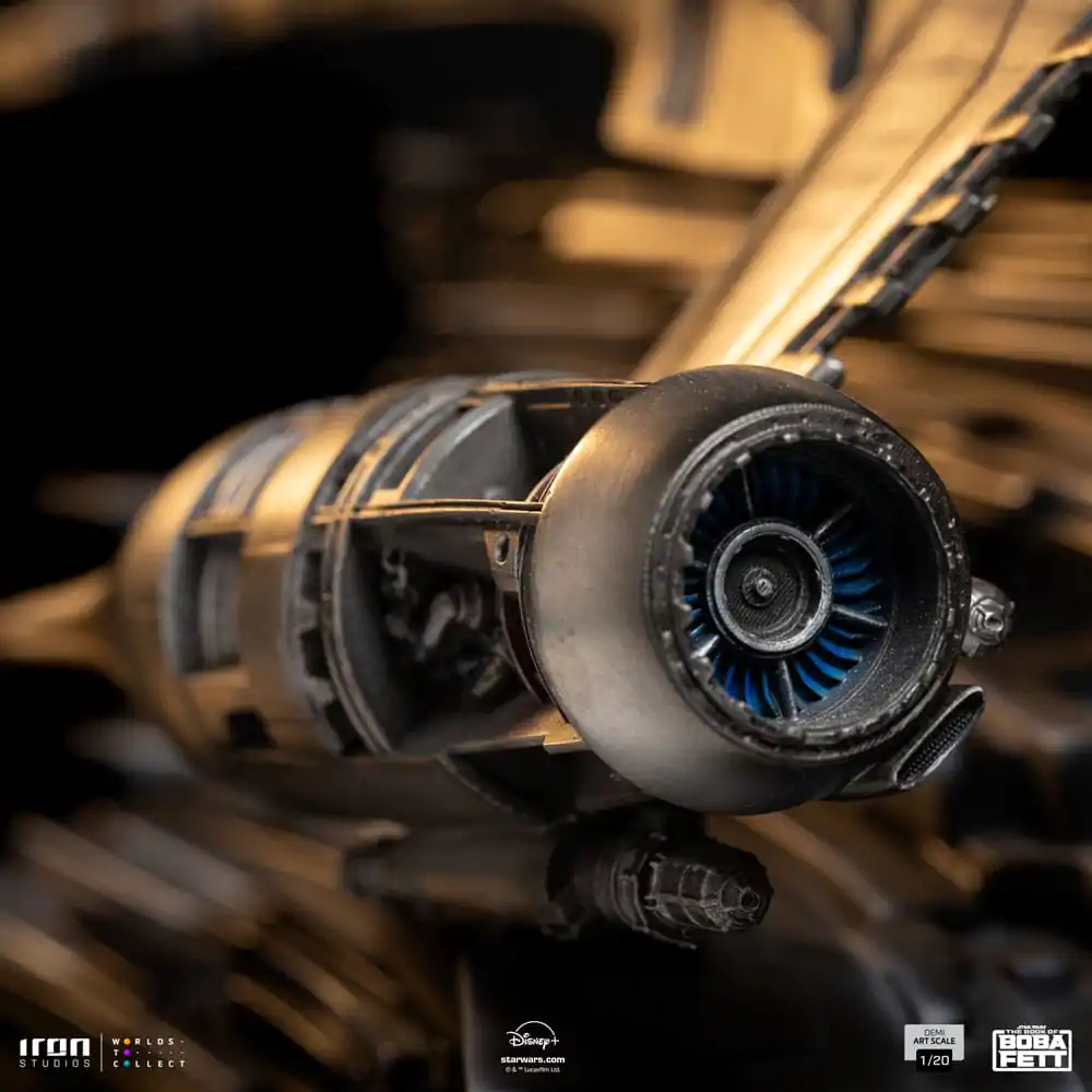 The Book of Boba Fett Demi Art Scale Kip 1/20 Mando's N-1 Starfighter 60 cm fotografija izdelka