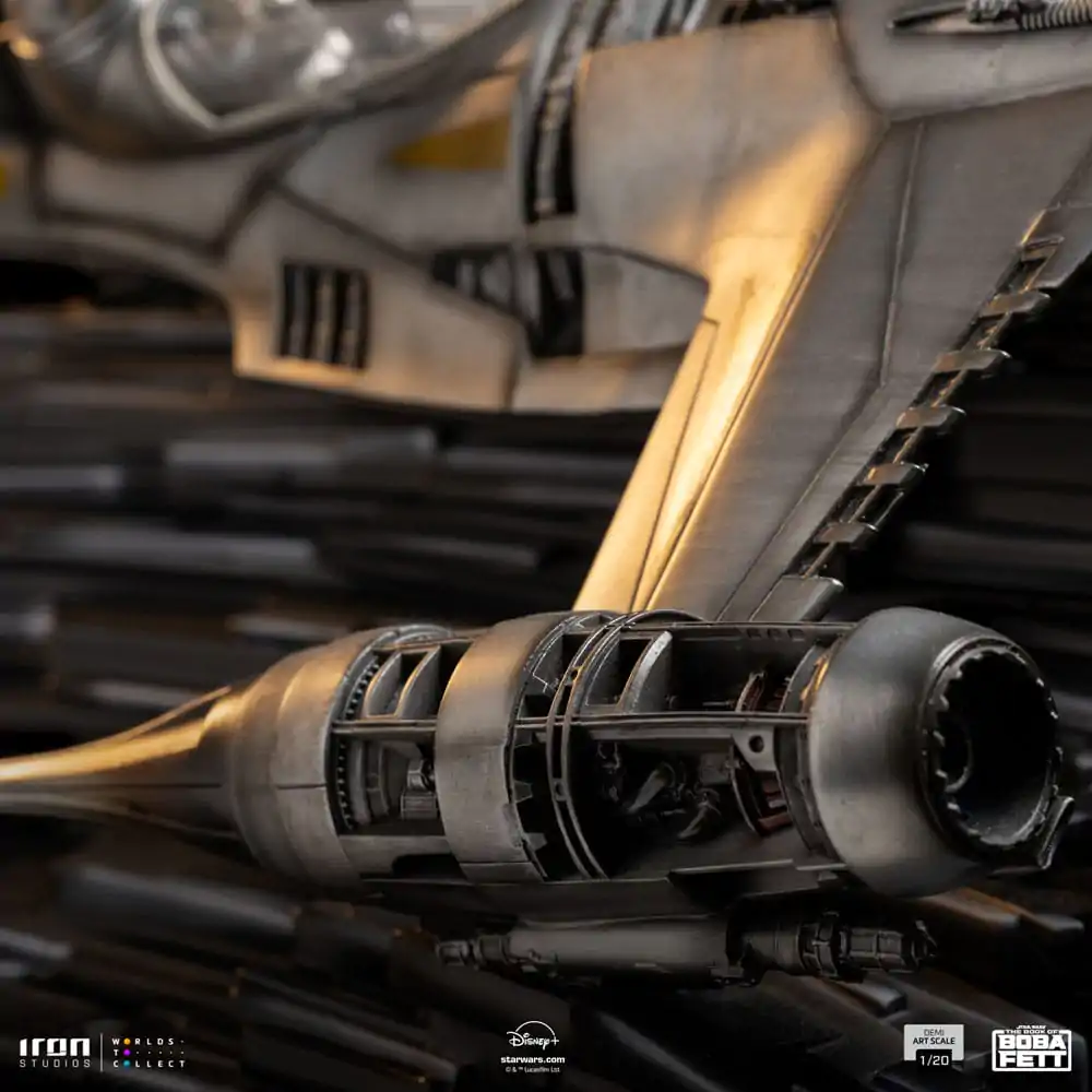 The Book of Boba Fett Demi Art Scale Kip 1/20 Mando's N-1 Starfighter 60 cm fotografija izdelka