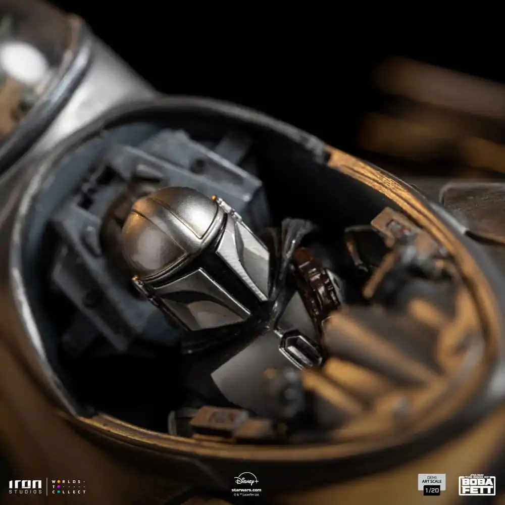 The Book of Boba Fett Demi Art Scale Kip 1/20 Mando's N-1 Starfighter 60 cm fotografija izdelka