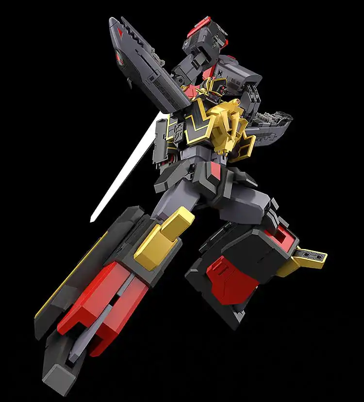 The Brave Express Might Gaine akcijska figura The Gattai Black Might Gaine 26 cm fotografija izdelka