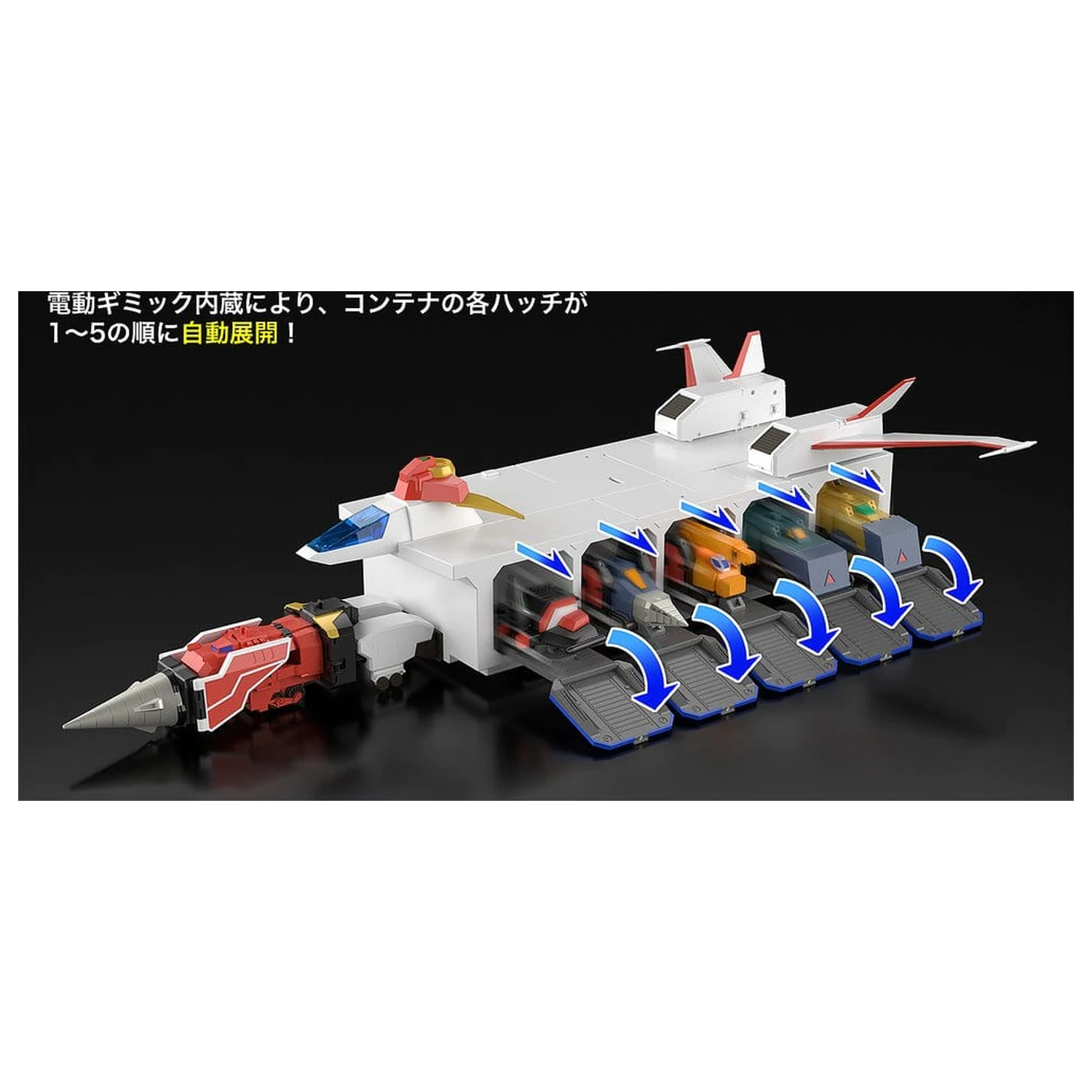 The Brave Express Might Gaine The Gattai Storage Box Kaiser Carrier 43 cm fotografija izdelka