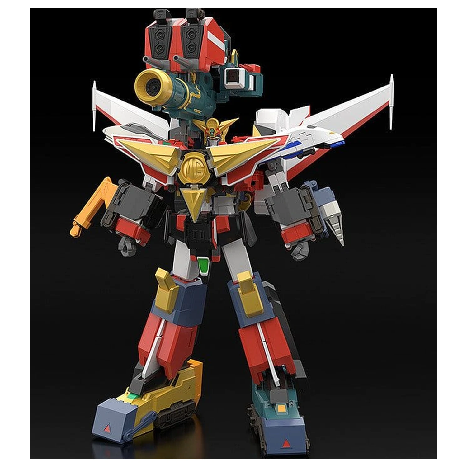 The Brave Express Might Gaine The Gattai Akcijska figura Might Gunner + Perfect Option Set 20 cm fotografija izdelka