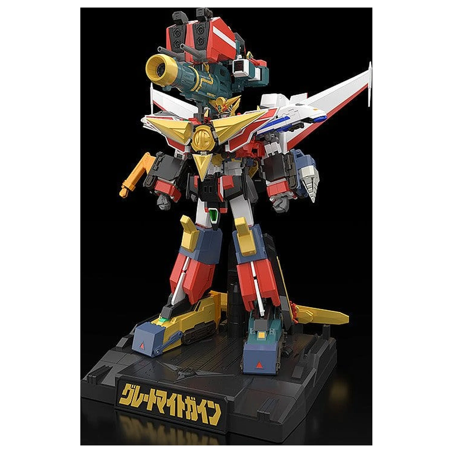 The Brave Express Might Gaine The Gattai Akcijska figura Might Gunner + Perfect Option Set 20 cm fotografija izdelka