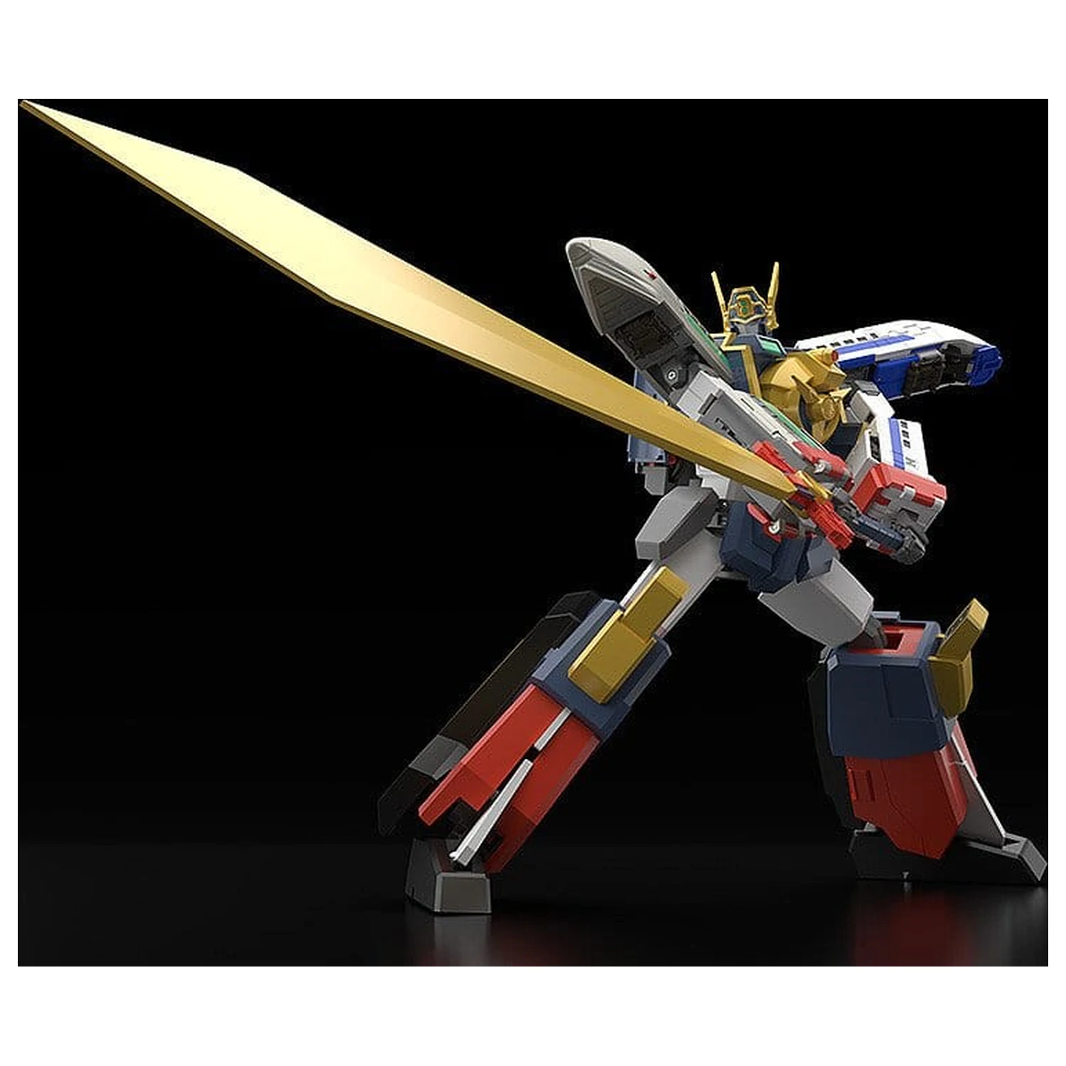 The Brave Express Might Gaine The Gattai Akcijska figura Might Gunner + Perfect Option Set 20 cm fotografija izdelka