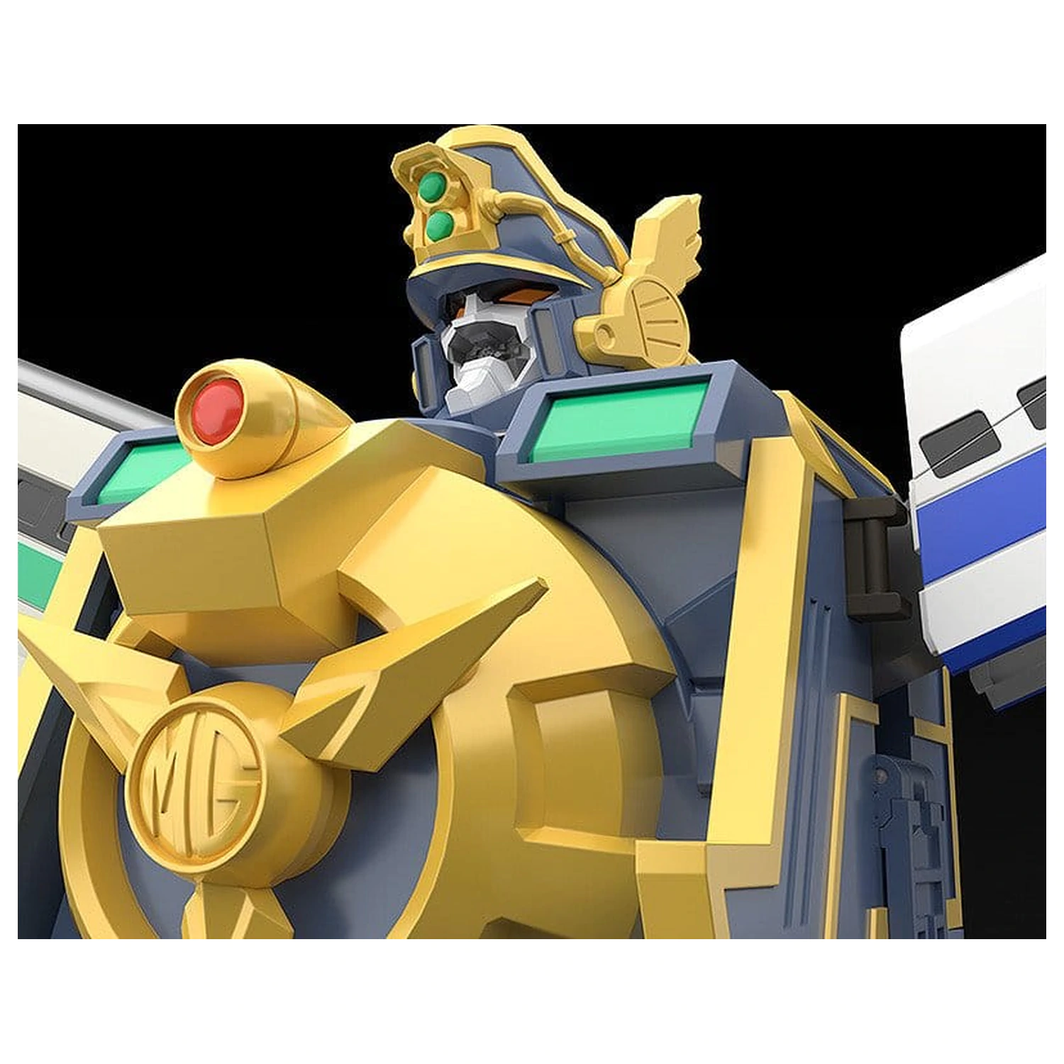 The Brave Express Might Gaine The Gattai Akcijska figura Might Gunner + Perfect Option Set 20 cm fotografija izdelka