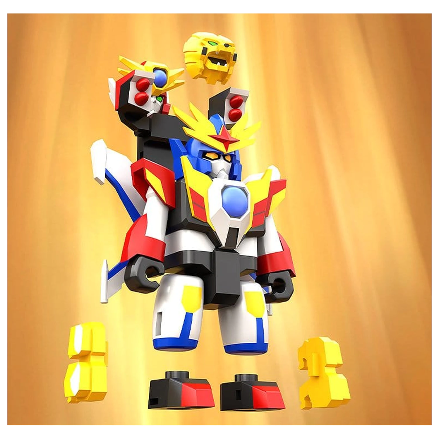 The Brave Fighter of Legend Da-Garn Brickroid Akcijska figura Ga-Orn (Animal Mode) 2 cm fotografija izdelka