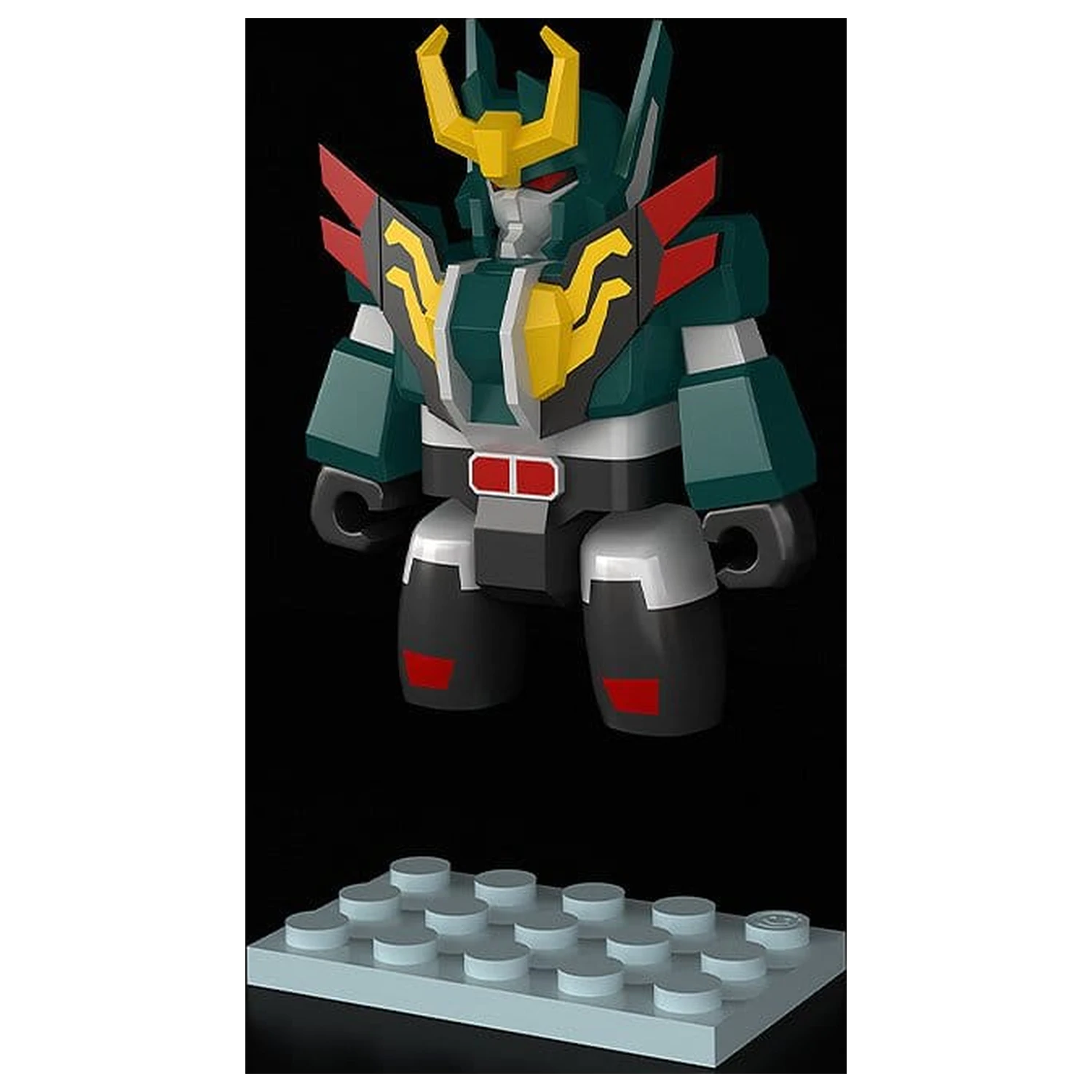 The Brave Fighter of Legend Da-Garn Brickroid Akcijska figura Seven Changer 5 cm fotografija izdelka