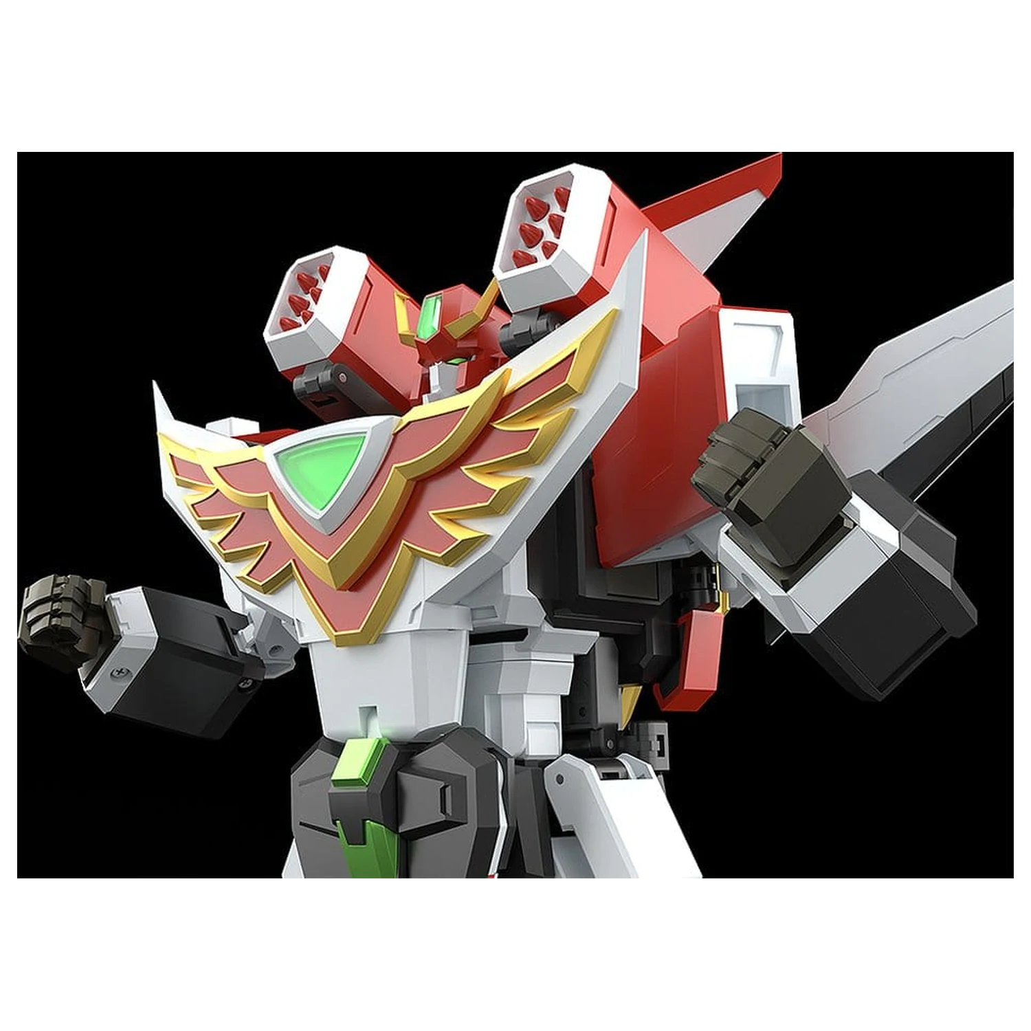 The Brave Fighter of Sun Fighbird Akcijska figura The Gattai Granbird 25 cm fotografija izdelka