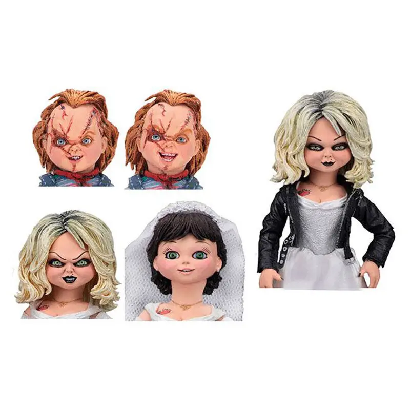 The Bride of Chucky Tiffany & Chucky figura 10 cm fotografija izdelka