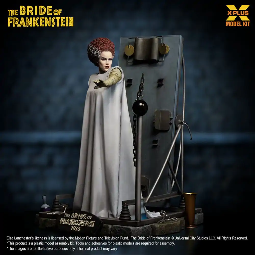 The Bride of Frankenstein Plastični Model Komplet 1/8 Bride of Frankenstein 21 cm fotografija izdelka