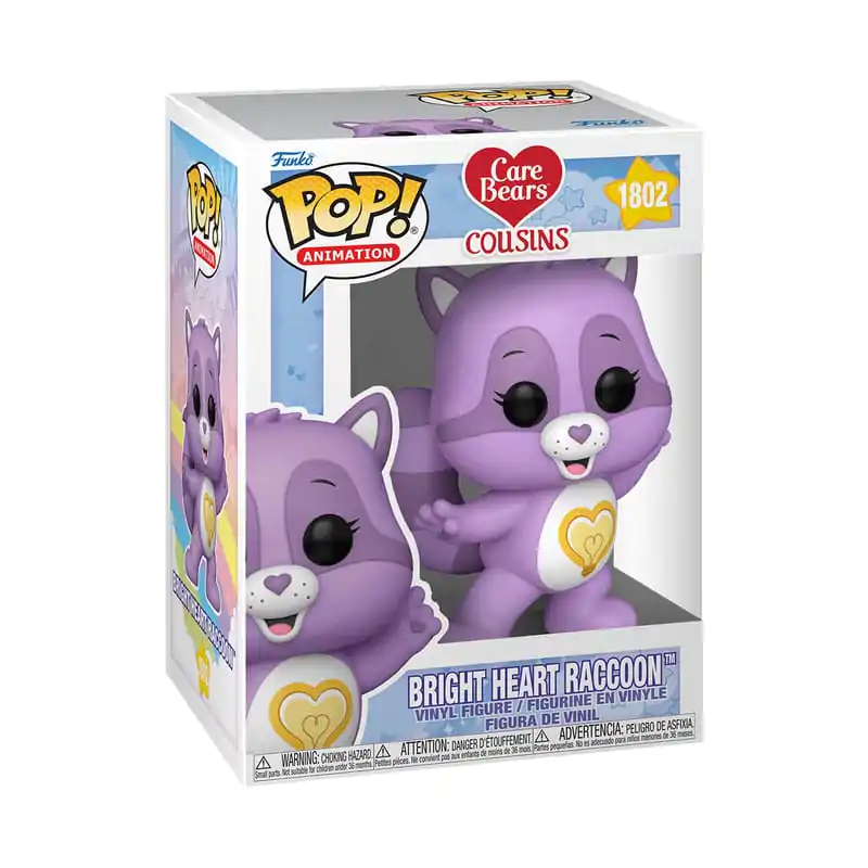 The Care Bears Funko POP! Animation Vinyl Figurica Bright Heart Raccoon 9 cm fotografija izdelka