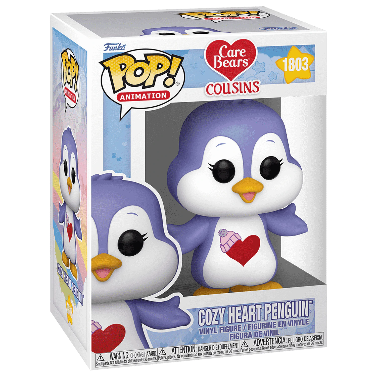 The Care Bears Funko POP! Animation Vinyl Figurica Cozy Heart Penguin 9 cm fotografija izdelka