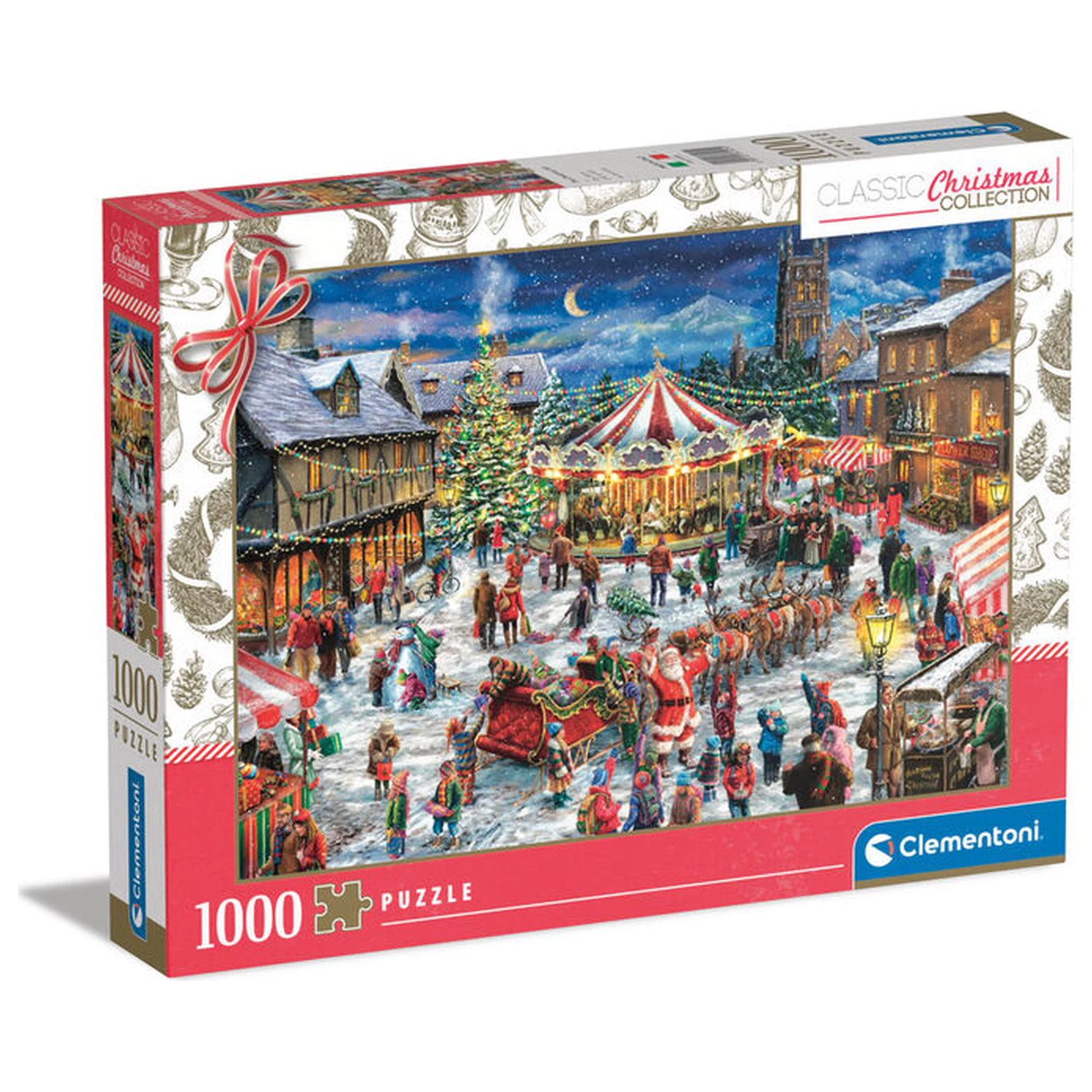 The Christmas Fair sestavljanka 500 kosov fotografija izdelka