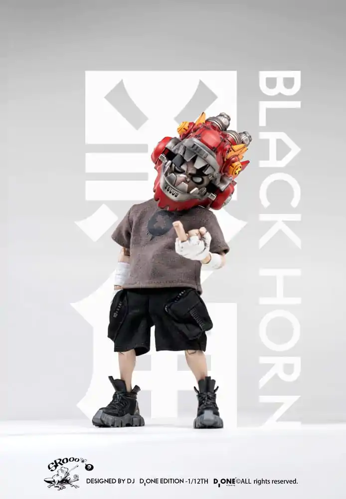 Komplet akcijske figure The Circle 1/12 Black Horn Year of the Loong Limited Edition 16 cm fotografija izdelka
