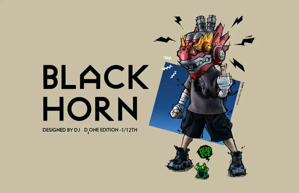 Komplet akcijske figure The Circle 1/12 Black Horn Year of the Loong Limited Edition 16 cm fotografija izdelka