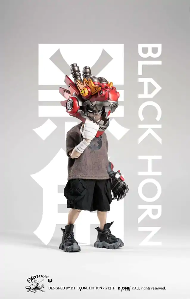 Komplet akcijske figure The Circle 1/12 Black Horn Year of the Loong Limited Edition 16 cm fotografija izdelka