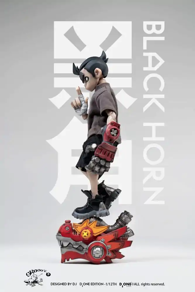 Komplet akcijske figure The Circle 1/12 Black Horn Year of the Loong Limited Edition 16 cm fotografija izdelka