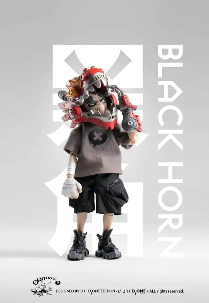 Komplet akcijske figure The Circle 1/12 Black Horn Year of the Loong Limited Edition 16 cm fotografija izdelka