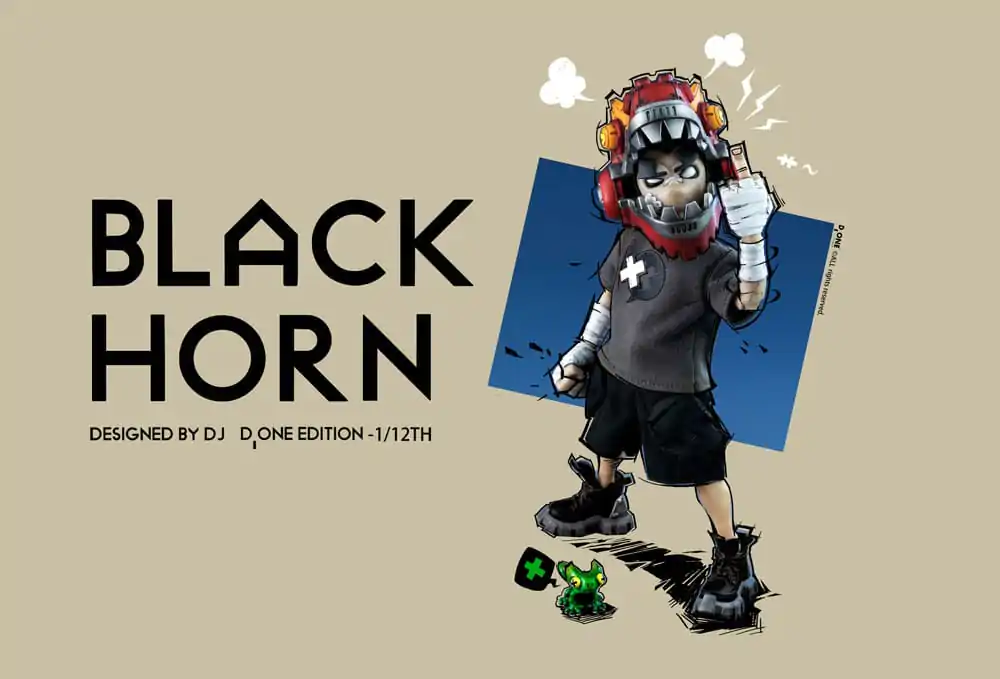 Komplet akcijske figure The Circle 1/12 Black Horn Year of the Loong Limited Edition 16 cm fotografija izdelka