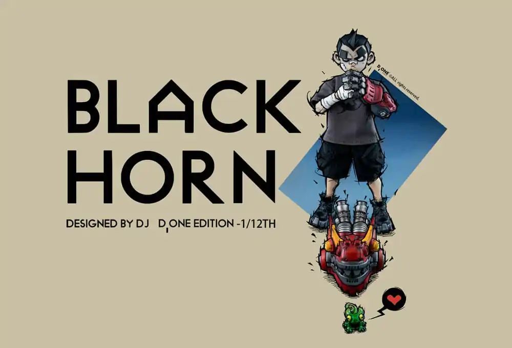 Komplet akcijske figure The Circle 1/12 Black Horn Year of the Loong Limited Edition 16 cm fotografija izdelka