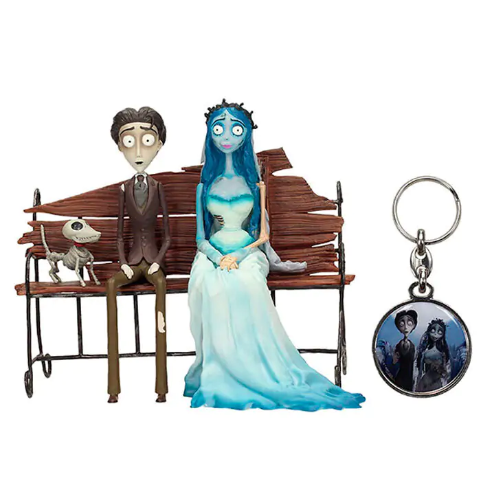 Figura The Corpse Bride in kovinska obeska za ključe fotografija izdelka