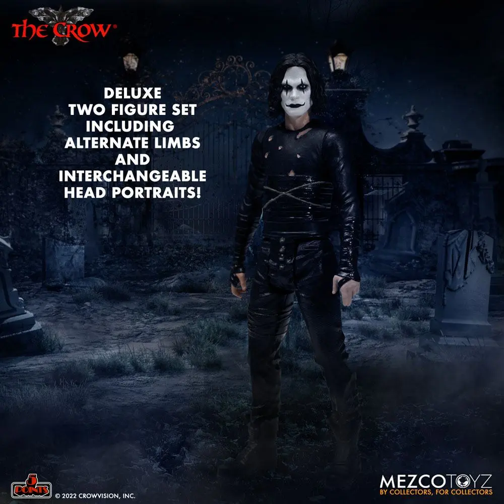 The Crow 5 Points The Crow Deluxe Komplet figur 9 cm fotografija izdelka