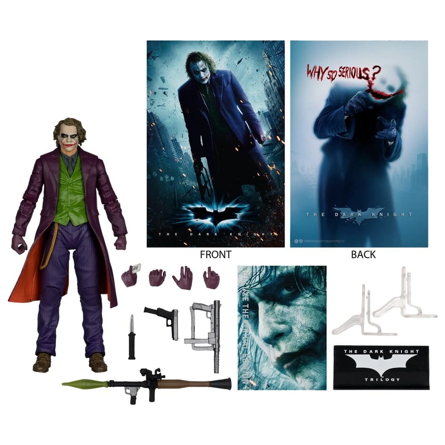 The Dark Knight DC Multiverse Deluxe Theatrical Edition akcijska figura Joker 18 cm fotografija izdelka