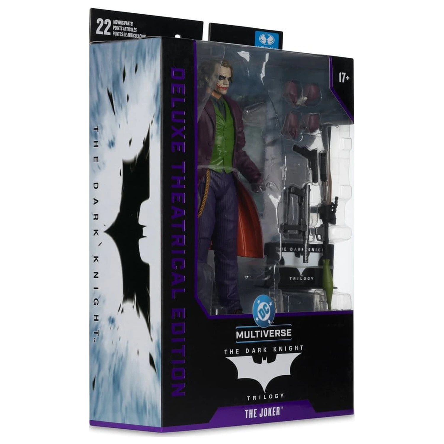 The Dark Knight DC Multiverse Deluxe Theatrical Edition akcijska figura Joker 18 cm fotografija izdelka