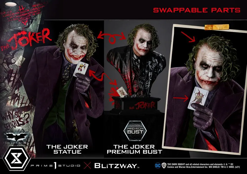 The Dark Knight Premium Bista Joker 26 cm fotografija izdelka