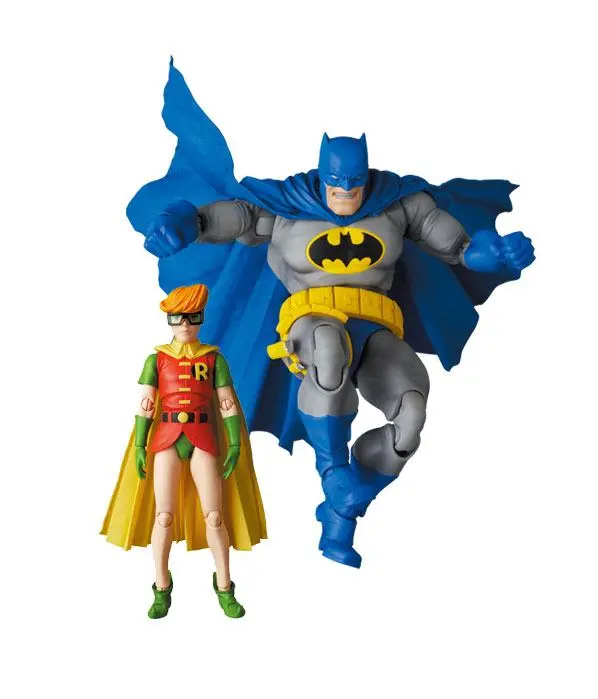 The Dark Knight Returns MAF EX Akcijske Figure Batman Blue Version & Robin 11-16 cm fotografija izdelka