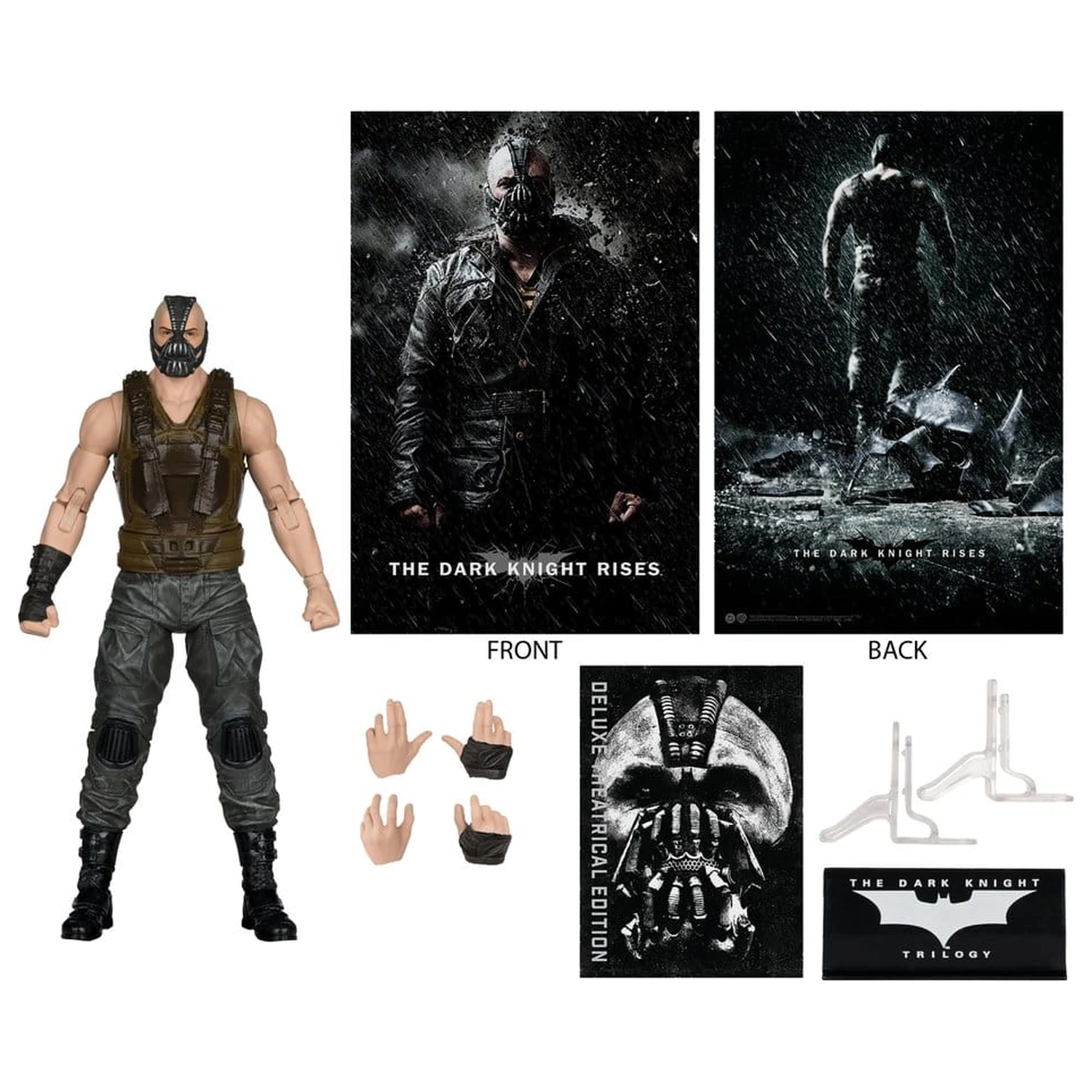 The Dark Knight Rises DC Multiverse Deluxe Theatrical Edition akcijska figura Bane 19 cm fotografija izdelka
