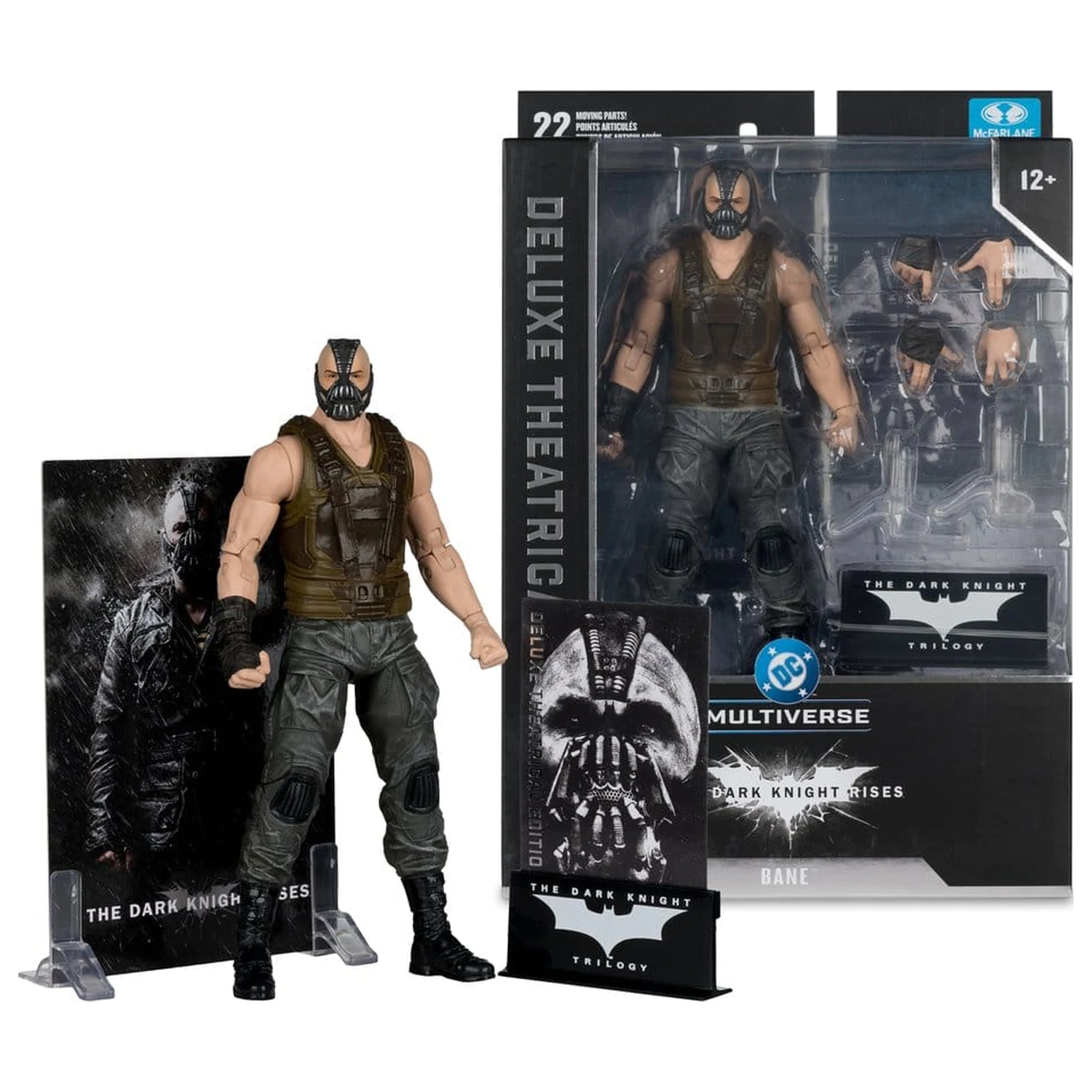 The Dark Knight Rises DC Multiverse Deluxe Theatrical Edition akcijska figura Bane 19 cm fotografija izdelka
