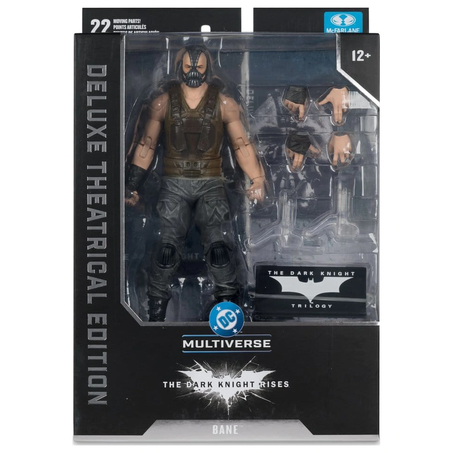 The Dark Knight Rises DC Multiverse Deluxe Theatrical Edition akcijska figura Bane 19 cm fotografija izdelka