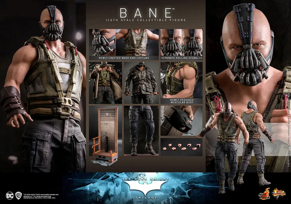The Dark Knight Trilogy Movie Masterpiece Akcijska Figura 1/6 Bane 31 cm fotografija izdelka