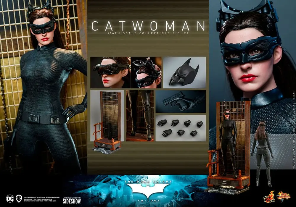 The Dark Knight Trilogy Movie Masterpiece akcijska figura 1/6 Catwoman 29 cm fotografija izdelka