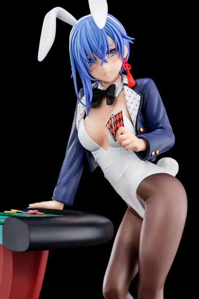 The Demon Sword Master of Excalibur Academy Kip 1/6 Sakuya Sieglinde wearing lapis lazuli blue bunny costume with Nip Slip Gimmick System 25 cm fotografija izdelka