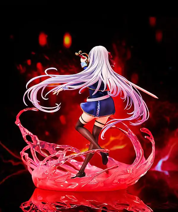 The Demon Sword Master of Excalibur Academy PVC Kip 1/7 Riselia: Light Novel Ver. 28 cm fotografija izdelka
